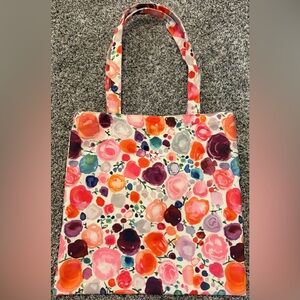 Kate Spade Floral Canvas Tote Bag